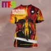 Deadpool And Wolverine Marvel Studios 2024 Deadpool The X Booty Era All Over Print Shirt