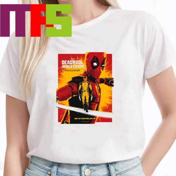 Deadpool And Wolverine Marvel Studios 2024 Served On A Silver Platter Classic T-Shirt