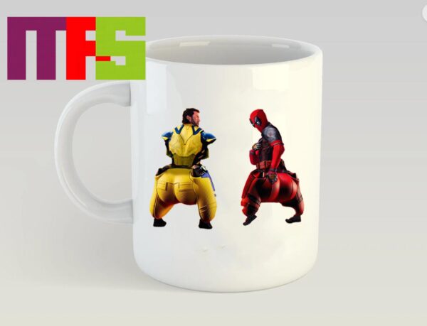 Deadpool And Wolverine Marvel Studios 2024 The X Booty Era Ceramic Mug