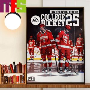 EA Sports College Hockey 25 Championship Edition Decor Wall Art Poster Canvas