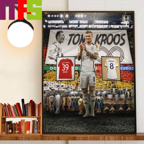 End Of An Era Salute To The Legendary Toni Kroos Wall Decor Poster Canvas