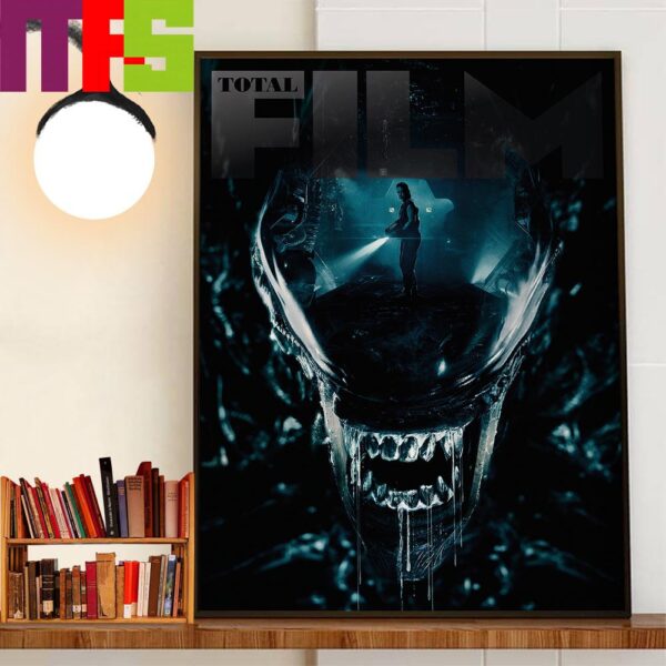 Exclusive Poster Alien Romulus On Cover Total Film Magazine Decor Wall Art Poster Canvas