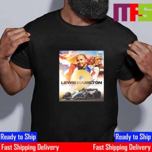F1 Record Lewis Hamilton With 9 Wins For Most Wins At A Single Circuit After Race 12 Silverstone British GP Classic T-Shirt