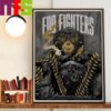 Foo Fighters Everything Or Nothing At All Tour Live And Adrift At Fenway Park Boston MA July 21st 2024 Decor Wall Art Poster Canvas