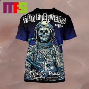 Foo Fighters Tonight At Fenway Park Boston 2024 On July 21st Everything Or Nothing At All Tour All Over Print Shirt