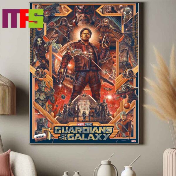 Guardians Of The Galaxy Marvel Studios Artwork Variant Edition Home Decor Poster Canvas