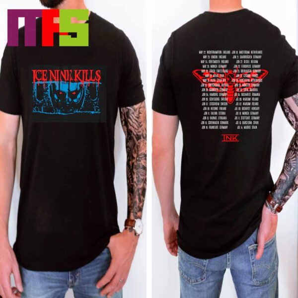 Ice Nine Kills Meat & Greet Tour 2024 UK EU Two Sided T-Shirt