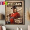 Shota Imanaga Chicago Cubs First Time All Star Selection 2024 MLB All Star Game Home Decor Poster Canvas