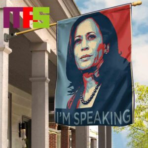 Kamala Harris For President 2024 Im Speaking Flag For Election Garden House Flag Kamala Harris For President 2024 Im Speaking Flag For Election Garden House Flag