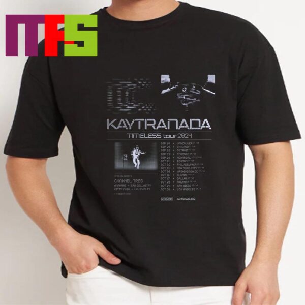 Kaytranada Bring Timeless Tour 2024 On The Road Fall 2024 Schedule Classic T-Shirt