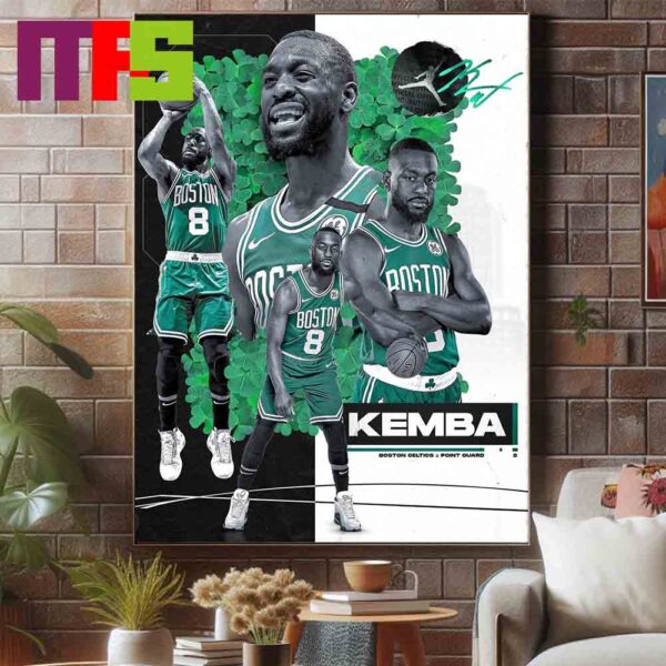 Kemba Walker Announced Retirement 2024 Home Decor Poster Canvas