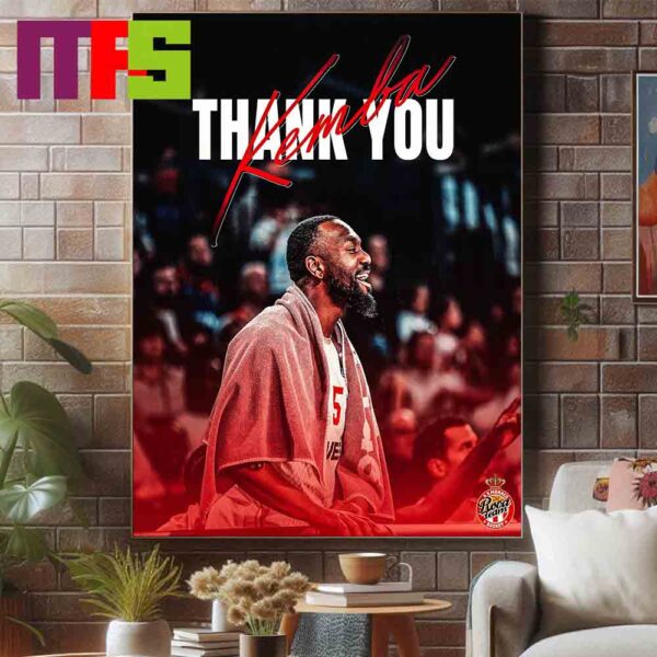 Kemba Walker Announces Retirement At AS Monaco Basket Home Decor Poster Canvas