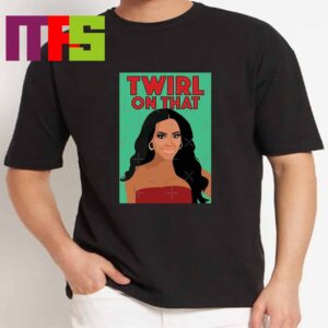 Kenya Moore Poster Twirl On That RHOA Exit Real Housewives Of Atlanta Exit Essential T-Shirt