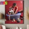 Rodri Is the Euro 2024 Player Of The Tournament Spain To The European Champions 2024 Decor Poster Canvas