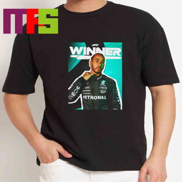 Lewis Hamilton Wins The British Grand Prix 2024 Mercedes AMG Petronas F1 Team Formula 1 British GP Essential T-Shirt