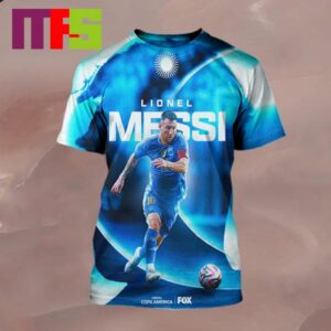 Lionel Messi Argentina 2024 Copa America Defending Champions A Football Legend Career All Over Print Shirt
