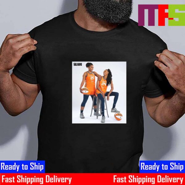 Love And Basketball Alyssa Thomas And DeWanna Bonner On Cover SLAM 251 Essential T-Shirt