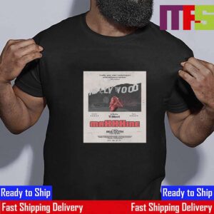 MaXXXine 2024 With Starring Mia Goth As Maxine Minx Essential T-Shirt MaXXXine 2024 With Starring Mia Goth As Maxine Minx Essential T-Shirt