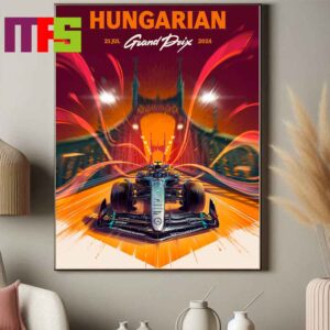 Mercedes AMG Petronas F1 Team Back In Budapest Hungarian GP 2024 On July 21st Home Decor Poster Canvas Mercedes AMG Petronas F1 Team Back In Budapest Hungarian GP 2024 On July 21st Home Decor Poster Canvas