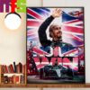 Mercedes-Amg Petronas F1 Team George Russell Is Austrian GP Winner Poster Wall Decor Poster Canvas