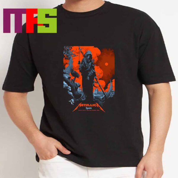 Metallica In Madrid Spain 2024 M72 World Tour On July 12th And 14th M72 Madrid Essential T-Shirt