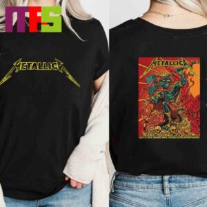 Metallica M72 World Tour 2024 In Madrid Spain M72 Madrid On July 12th And 14th Final 2024 No Repeat Weekend Two Sided Essential T-Shirt