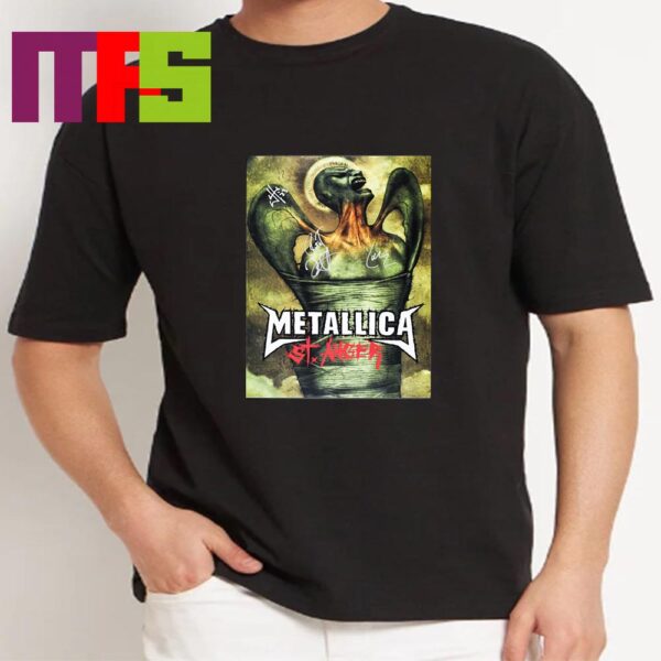 Metallica Shirt For The Release Of The Album St Anger Signature T-Shirt