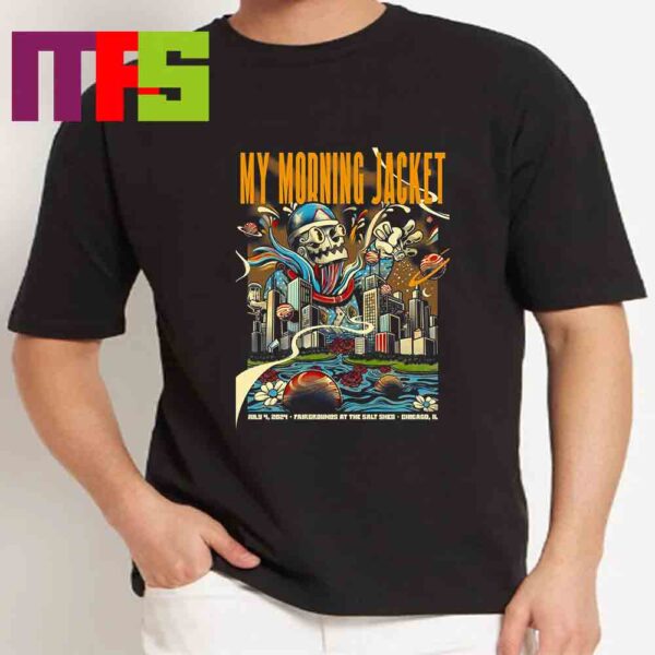 My Morning Jacket 2024 Fairgrounds At The Salt Shed Chicago Illinois On July 4th Classic T-Shirt