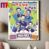 New Kids On The Block First Bank Amphitheater At Franklin TN Show 2024 On July 16th-17th Limited Edition Home Decor Poster Canvas