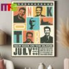 New Kids On The Block Dailys Place At Jacksonville FL Show 2024 On July 21st Limited Edition Home Decor Poster Canvas