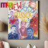 New Kids On The Block IThink Financial Amphitheatre At West Palm Beach FL Show 2024 On July 20th Limited Edition Home Decor Poster Canvas