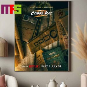 New Poster Cobra Kai Season 6 Secrets Will Be Uncovered On July 18th 2024 Only On Netflix Home Decor Poster Canvas New Poster Cobra Kai Season 6 Secrets Will Be Uncovered On July 18th 2024 Only On Netflix Home Decor Poster Canvas