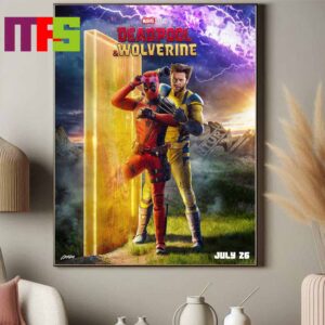 New Poster Deadpool And Wolverine 2024 Release On July 26th Marvel Studios New Poster Deadpool And Wolverine 2024 Release On July 26th Marvel Studios