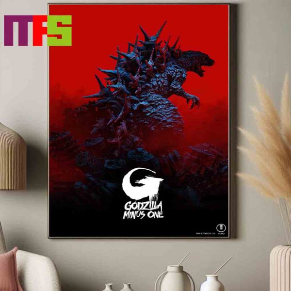 New Poster Godzilla Minus New Crisis Emerges In The Form Of A Giant Monster Home Decor Poster Canvas