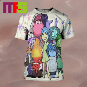 New Poster Inside Out 2 Pixar With New Character Anxiety Envy Embarrassment And Ennui All Over Print Shirt New Poster Inside Out 2 Pixar With New Character Anxiety Envy Embarrassment And Ennui All Over Print Shirt