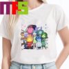 New Poster Inside Out 2 Pixar 2024 With New Character Anxiety Envy Embarrassment And Ennui Classic T-Shirt