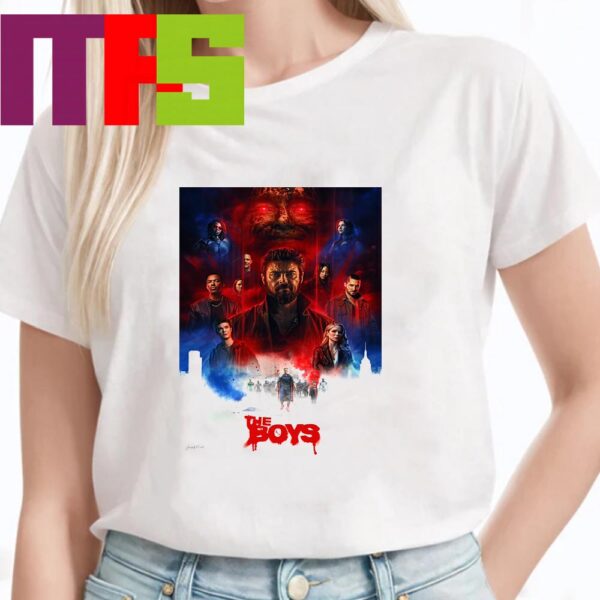 New Poster The Boys Season 4 The American Satirical Superhero Television Series Classic T-Shirt