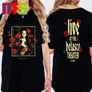 Official Ashton Irwin Live At The Blasco Theater Event On July 18th 2024 Signature Two Sided T-Shirt