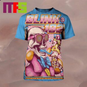 Official Blink-182 At Capital One Arena Washington DC 2024 One More Time Tour On July 27th All Over Print Shirt