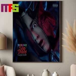 Official Eminem Album The Death Of Slim Shady The Cover Art Home Decor Poster Canvas Official Eminem Album The Death Of Slim Shady The Cover Art Home Decor Poster Canvas