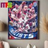 Congratulations To England Back To Back UEFA Euro 2024 Finals Home Decor Poster Canvas