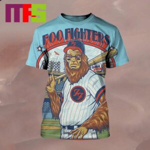Official Foo Fighters Tour 2024 At Minneapolis Target Field Minneapolis Minnesota On July 28th All Over Print Shirt