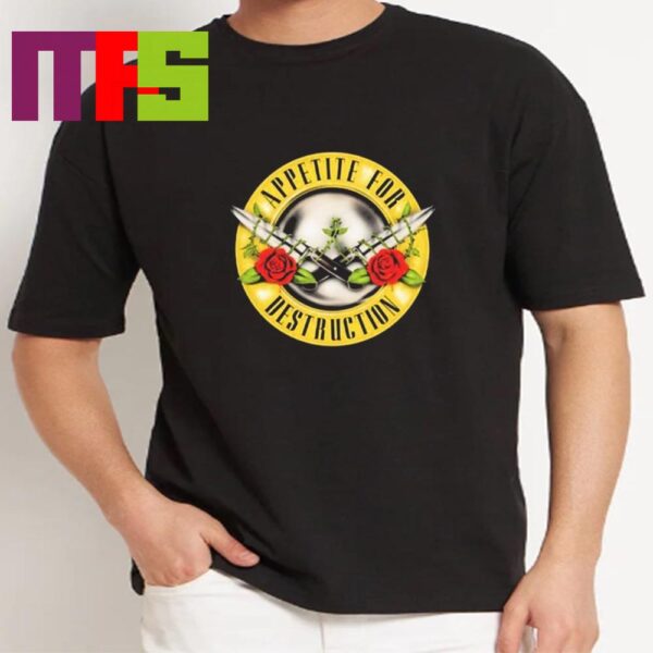 Official Guns N Roses Appetite For Destruction Knives 2024 Classic T-Shirt