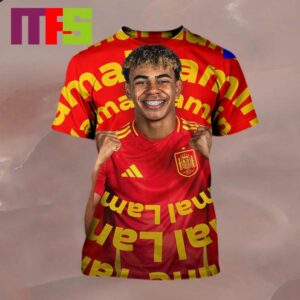 Official Lamine Yamal Becomes The Youngest Scorer In Euro History All Over Print Shirt