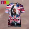 Lewis Hamilton 2024 The British Grand Prix Winner Mercedes AMG F1 British GP Formula 1 All Over Print Shirt