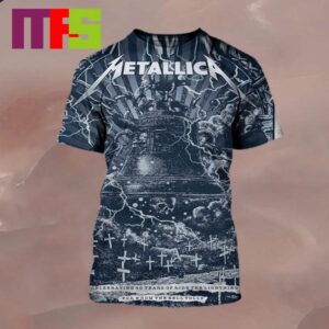 Metallica Celebrates 40 Years Of Album Ride The Lightning And The Year That Thrash Exploded The New Issue Of Metal Hammer Exclusive Official Artwork All Over Print Shirt