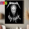 Metallica Tonight In Madrid Spain 2024 M72 World Tour On July 14th M72 Madrid Estadio Civitas Metropolitano Home Decor Poster Canvas