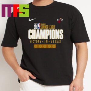 Official Miami Heat NBA 2K25 Summer League Champions 2024 Classic T-Shirt