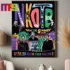 Official Blink-182 One More Time Tour 2024 At Wells Fargo Center In Philadelphia PA On July 26th Home Decor Poster Canvas