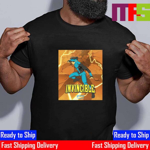 Official Poster Invincible Season 3 Releasing On Prime Essential T-Shirt